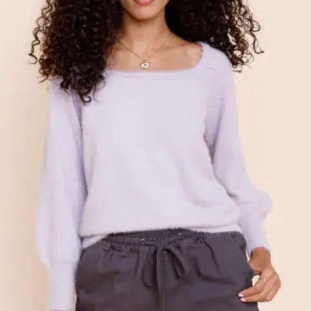 Purple sweater